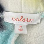 Colsie Multicolored Tie Dye Fleece Elastic Waist Casual Lounge Shorts Size M Size M Photo 2