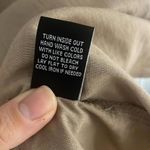 Blu Pepper  Tan Brown Drop Waist Causal Minimalist Sleeve work shirt dress Photo 9