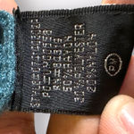 Cyrus  | Petite Medium Buttery Soft Blue Teal‎ Knit Pullover Sweater 1/4 Zip Warm Photo 7