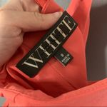 WHITE by Vera wang coral bow back halter dress Pink Size 8 Photo 5