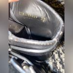 Saint Laurent Army 20 Buckle Boot in Kangaroo Embossed Leather Photo 13