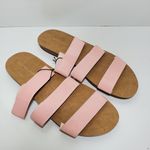 Charles Albert  Shoes Triple 3 Strap Pink Sandals Size 11 Photo 0