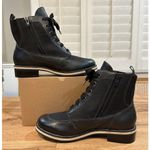 Walking Cradles Knox Ankle Boots Black Leather Size 7.5 NWOB Stylish Comfy Photo 7