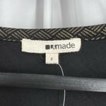 LA Made  V Neck Long Sleeve Gold Metallic Dress Small New Photo 3