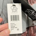 Chaser Gray Floral‎ Off-Shoulder Top Photo 3