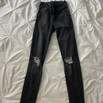 Topshop Gray Skinny Jeans Photo 0