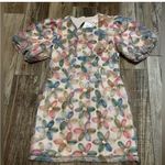 Entro  Blush Jacquard Floral Mini Dress Photo 5