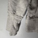 Free People Movement Adeline 1/4 Zip Mock Neck Gray Popover Medium Photo 4