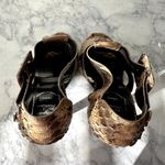 Roger Vivier Brown Snakeskin Buckle Heels Size 8 Photo 13