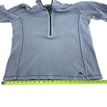 Tommy Bahama  100% Cotton Grey/Blue Half Zipup Sports Sweater Women’s Size M Photo 9