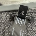 Eileen Fisher Wool Blend Serape Poncho Cape Shawl One Size Ash Gray Photo 4