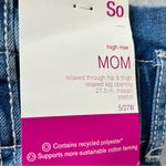 SO  Women's High Rise Jeans - Blue Photo 3