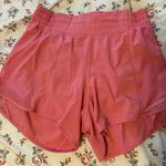 Lululemon Size 6 Hotty Hot High-Rise Lined Shorts 4” in Sakura Pink Photo 1
