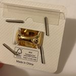 NWT House of Harlow Gold Ring Sz 8 Photo 1