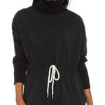 Varley  Adelaine Sweatshirt Black Performance Athletic Revolve‎ Womens XS Photo 0
