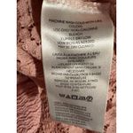 Free People  Convertible Lace Stacey Crop Top Pink Womens Medium Boho Festival Photo 4