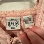Vintage B. Moss Casual Pink Cable Knit Hoodie Photo 5