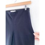 Everlane Women's Cotton Black Flat Front Slim Crop Stretch Pants size 0 FLAWED Photo 2