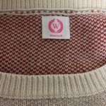 Wanna B Animal Cheetah Print Knit Oversized Long Sleeve Sweater Size L Photo 2