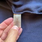 Elie Tahari Velour Blue Track Jacket Medium Full Zip Photo 8