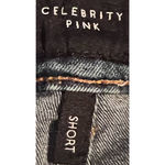 Celebrity Pink Celebrity Pinks Women's Demin Shorts Size 5/27 10" Long x 14"‎ Waist x 8" Rise Photo 3