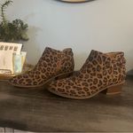 Old Navy  Leopard Print, Western Style, Stacked Heel Bootie. Women's Size 8 Photo 1