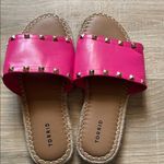 Torrid Pink Pyramid Studded Sandals Photo 4