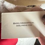 Adelyn Rae NWT Julia 3D Lace Square Neck Sleeveless Sheath Mini Dress  SZ M Photo 2