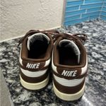 Nike  Chocolate Brown and Cream Sneakers Photo 3