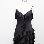 Elliatt - Kyla Asymmetrical Ruffle Gown Photo 4