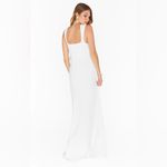 Show Me Your Mumu Paris Gown White Maxi Dress Size Small NEW Photo 3