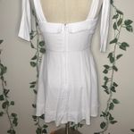 Blue Rain Bow Tie Strap Mini Dress With Pockets!! Photo 5