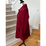 Calvin Klein  Capelet Cape Red Wool Blend Peacoat Photo 2