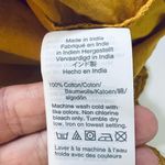 Madewell  Scalloped Eyelet Midi Dress Yellow Size 0 Cheerful Color Boho Chic Photo 4