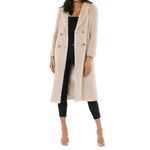 ASTR  the Label Daria Faux Fur Coat Sand Natural Photo 1