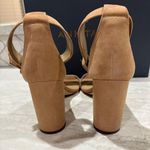 Ann Taylor Tan Suede Block Heel Sandal Photo 4