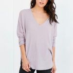 Urban Outfitters  Oversized Cozy Thermal V-Neck Top Photo 1