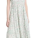 NWT Sokie Collective The Summer Flutter green pink floral midi Dress Size Small Photo 0