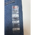 Levi's  501 Jeans Womens 32 X 26 Cropped Straight Leg High Rise Distressed Photo 8