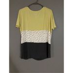 Maurice's Maurice’s 24/7 Colorblock Knot Front Detail Short Sleeve Alexander Shirt M Photo 6
