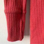 Free People  FP Beach Ribbed Long Sleeve Tunic Cotton Stretch Casual oversized M Photo 3