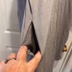 NWT Mer Sea Essential Shirt Dress Womens L/XL Gray Cotton Blend Collared Pockets Size L Photo 6