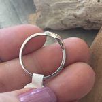 Boutique Sterling Silver Cz Evil Eye Ring Size 9 Photo 3