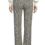 Loft 🆕 Outlet Black & Muslin Animal Print Curvy
High-Rise Straight-Leg Pants2P🆕 Photo 1