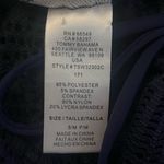 Tommy Bahama  Crochet Tunic Swim Beach Cover Up in Navy Blue Size S/M Photo 9