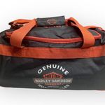 Harley Davidson ✪ Bar Shield Logo Duffle Motorcycle Biker Travel Gym Bag ✪ Brown Photo 2