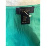 Rachel Roy RACHEL Emerald Green Ruched Elastic Waist V Neck Long Sleeve Blouse M Photo 2