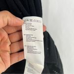 Anthropologie  Varley Malia Knit Midi Dress Black Ribbed 3/4 Sleeve Size XL Photo 12