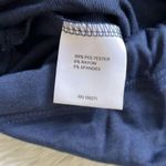 PSK Collective Womens Short Sleeve Hoodie in Navy size 2XL Blue Photo 8