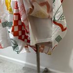 Petal and Pup NWT Sebastian Playsuit White Orange Romper Women’s size Large citrus Photo 10